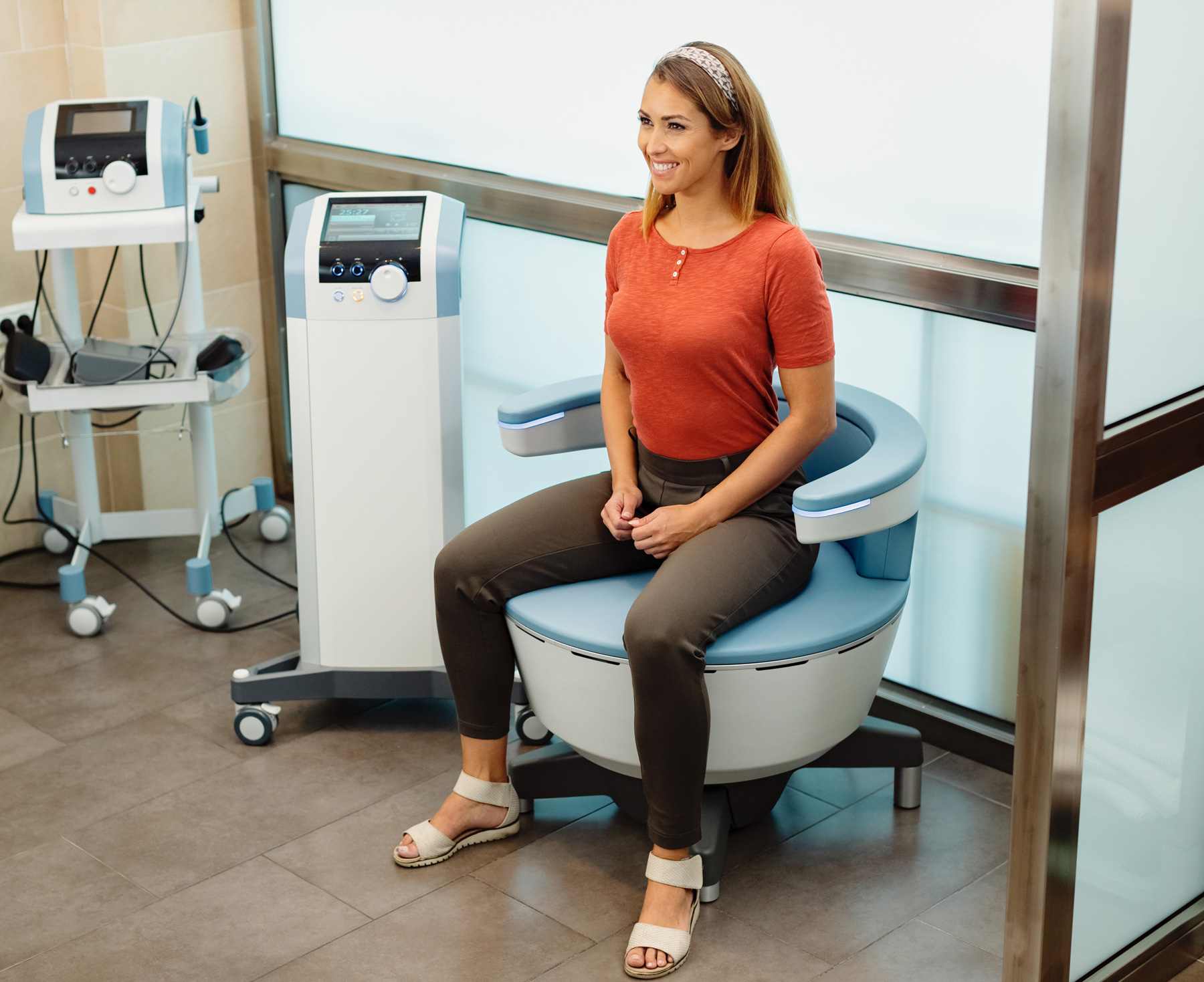 Illustrative image of Emsella Pelvic Floor Treatment