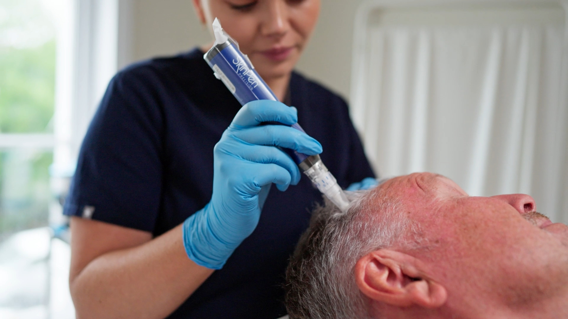 SkinPen Microneedling procedure at River Medical Dublin & Belfast
