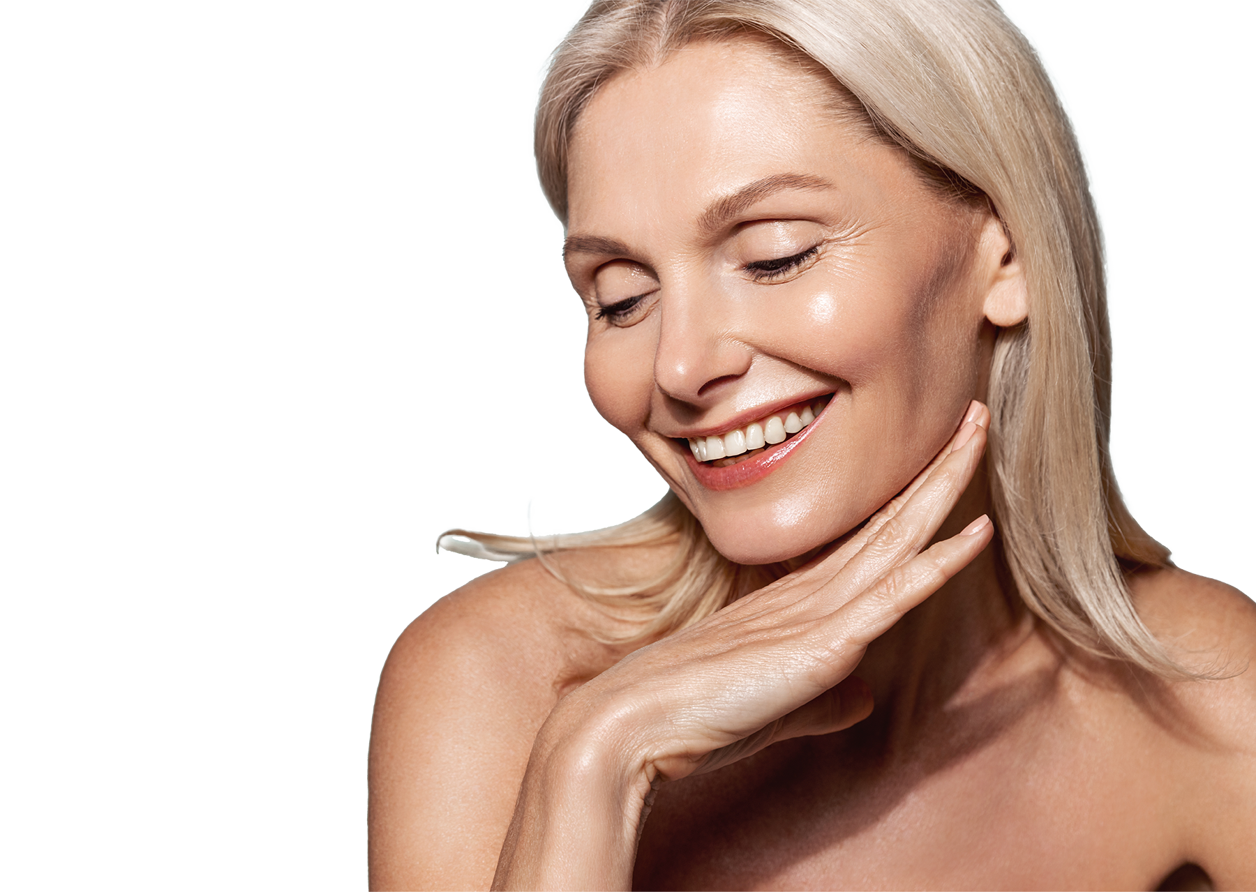 River Medical Homepage landing illustration of a woman